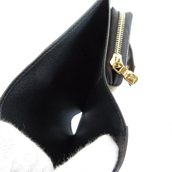 Auth LOUIS VUITTON PORTEFEUILLE JULIETTE Bifold Wallet Brown Monogram s0561a - Picture 8 of 10